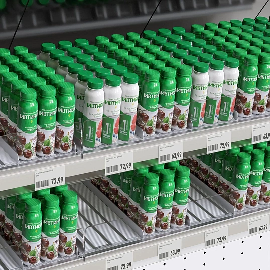 Лоток для выкладки роллерной системы FORTA ROLLER SET 500х480мм,10лин.(КМП)