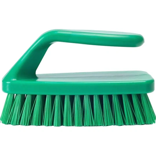 Щетка HACCPER утюжок средней жесткости 152мм, зеленая 4311G