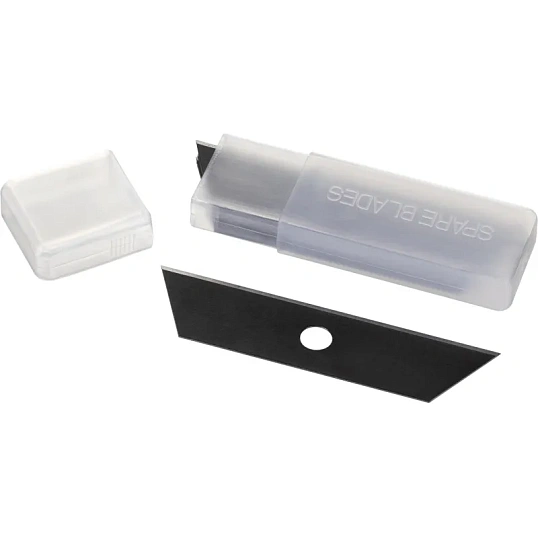 Лезвие для ножей запасное TOPFORT 71,4х17,4х0,5 мм сталь SK5 10шт/уп