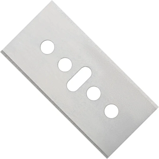 Лезвие для ножей безопасных запасное TOPFORT 18,7мм прямоуг.,ст.SK5,5шт/уп