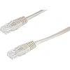 Патч-корд BigTech OPCC002 UTP CCA кат.5e/1м/литой/многожильный (серый)