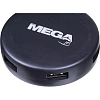 Разветвитель USB  HS004 USB 3.0x4/черный