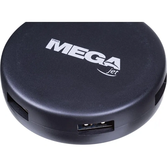 Разветвитель USB  HS004 USB 3.0x4/черный