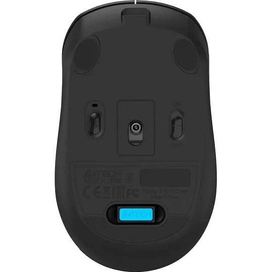 Мышь компьютерная A4Tech Fstyler FG16CS AIR2 BLACK (2000dpi)USB(3but)silent