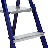 Стремянка Алюмет стальная окрашенная с алюминиевыми ступенями  3 ст. М8403