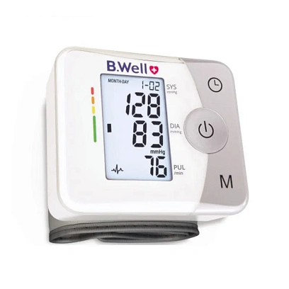 Тонометр B.Well MED-57 на запястье с поверкой