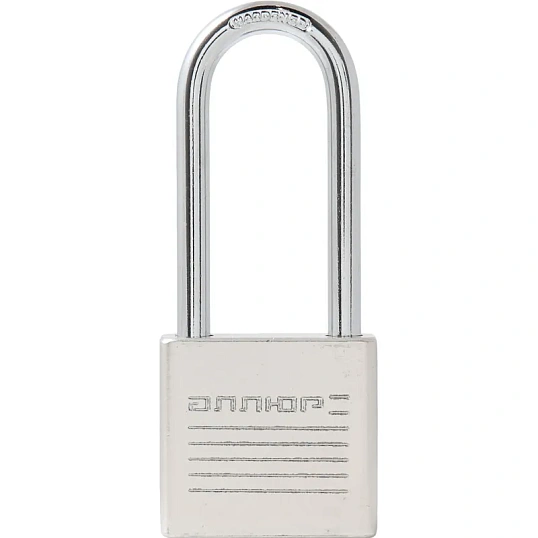 Замок навесной УЗК_Аллюр ВС1Ч-038Д (38хd=6х50) чугун(16834)хром(дл.дуж/4кл)