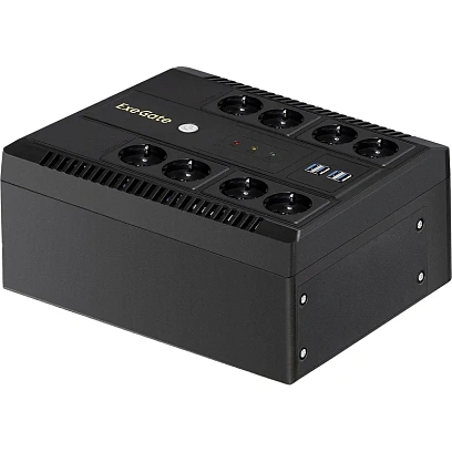 ИБП ExeGate NEO NNB-1000 лин-инт, 1000ВА/650Вт 8xEURO+4USB(EX293855RUS)