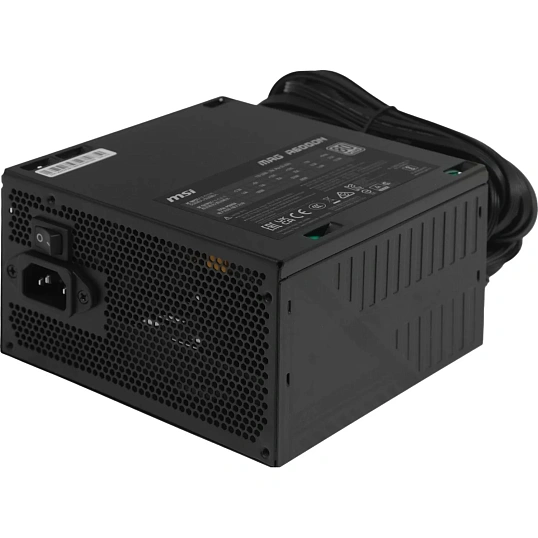 Блок питания MSI MAG A600DN, 600W, 80 Plus(306-7ZP6B11-809)