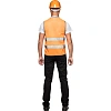 Жилет сигнальный Тип1Е, цв.оранж.(р.L-XL/48-54)