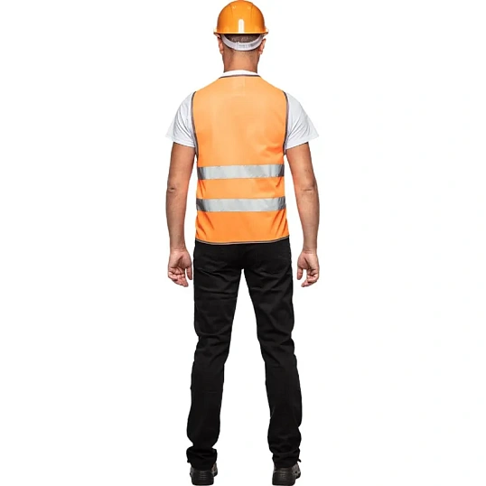 Жилет сигнальный Тип1Е, цв.оранж.(р.L-XL/48-54)