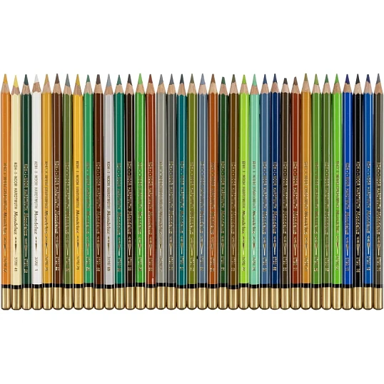 Карандаши акварельные цвет. KOH-I-NOOR MonduluzOldMan 72цв/наб 3727072001PL