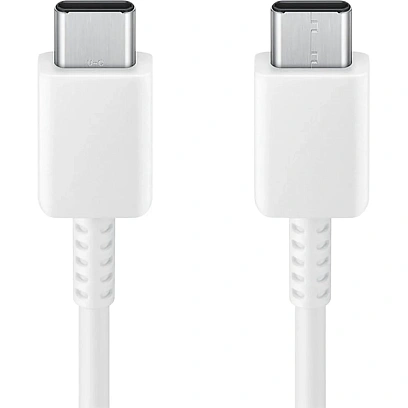 Кабель Samsung USB Type-C - USB Type-C, 60Вт, 1.8 м, EP-DX310, бел