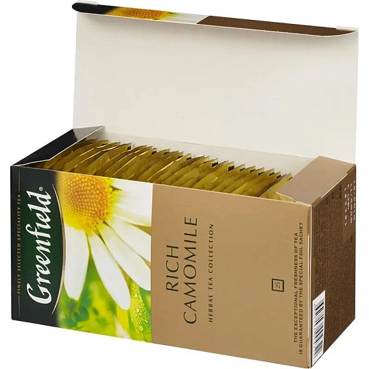 Чай Greenfield Rich Camomile трав.фольг.25пак/уп 0432-10,104574