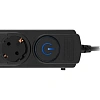 Сетевой фильтр Ippon BK-6-EU-3-10-B 3м (6 розеток) черный