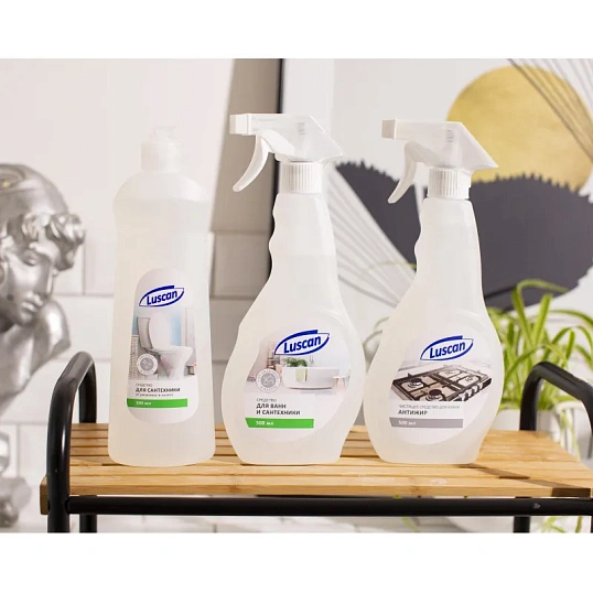 Средство для сантехники и чистки ванн Luscan жидкость 500 мл триггер