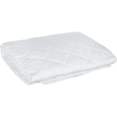 Одеяло Luscan 172х205 стег, кант, 200-250гр/м2 (холлофайбер/микрофибра),бел