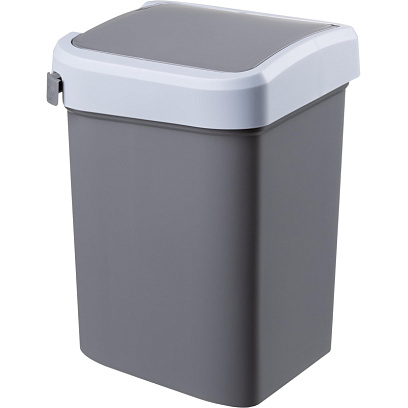 Контейнер  для мусора , 10 л SMART BIN , серый