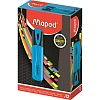 Маркер текстовыделитель Maped FLUO PEP'S CLASSIC 1-5 мм, голубой,742530