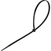 Стяжка (хомут) 350 мм x 4,8 мм,Bigtech BT-CT-350-48-B,нейлон,черн,100 шт/уп