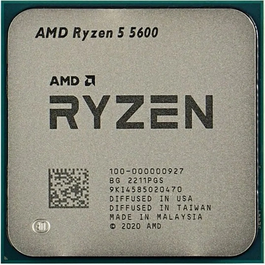 Процессор AMD RYZEN 5 5600 OEM SAM4 (100-000000927)