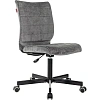 Кресло VB_EChair 303 серый Light-19 крестов. металл черный