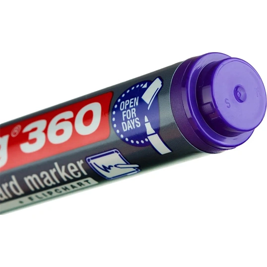 Набор маркеров для белых досок EDDING 360, 1,5-3мм, 8 цветов в ПВХ конверте