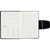 Ежедневник недатированный A5, Prestige черный, 160 л. 3-352/01