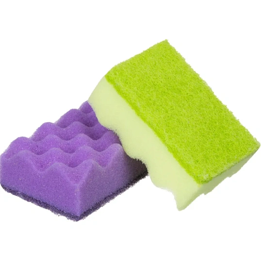 Губки для мытья посуды Master FRESH XL STRONG effect 95х65х35мм 5шт/уп