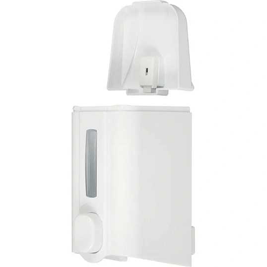 Дозатор для жидкого мыла Luscan Professional 500мл белый пластик