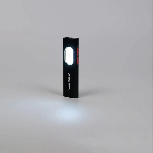 Фонарь EPILSO EPF-260 (карманный, Luminus SST20 10W + COB + Laser, аккум)