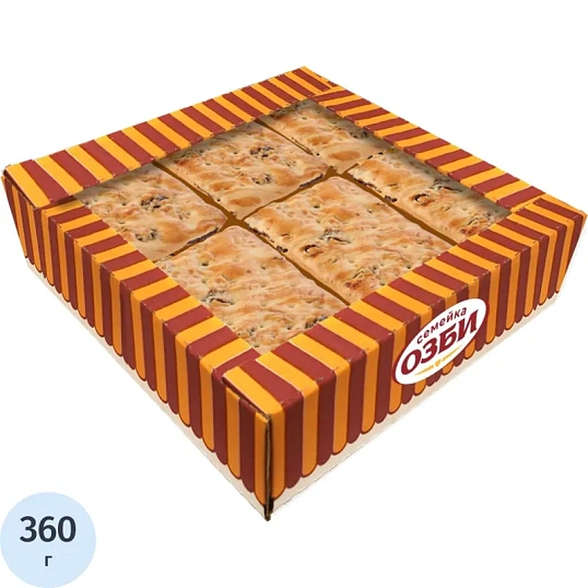 Печенье  Семейка ОЗБИ с изюмом 360г