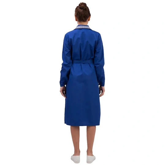 Халат для горничных и уборщиц у01-ХЛ дл.рук вас (р.52-54) 158-164