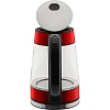 Чайник электрический SCARLETT SC-EK27G79, стекло, 2200Вт, 1.7л, красный