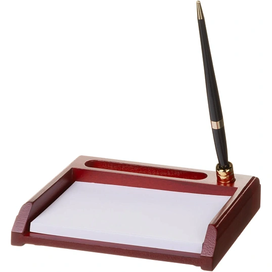 Набор настольный M5C-10A на 5 предметов из дерева, цвет: красное дерево