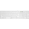 Клавиатура Genius проводн. SlimStar 126 белый