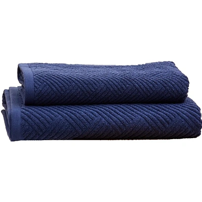 Набор полотенец махровых TAC VENTURA 50х90,70х140 500 г/м2 ROYAL BLUE,синий