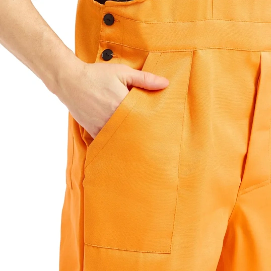 Костюм летний муж. лд01-КПК оранж./черн. (р.60-62) 182-188