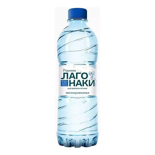 Вода питьевая Родники Лаго-Наки природная негаз ПЭТ 0,5л