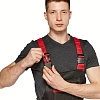 Костюм рабочий летний муж.Антей СОП черн/красн (КПК) 48-50 (96-100)/170-176