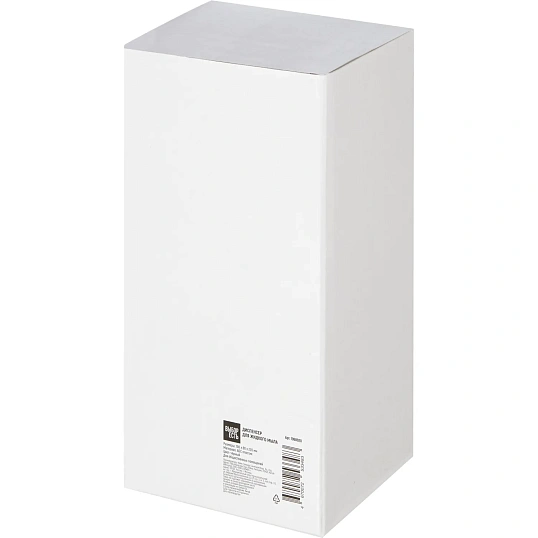 Дозатор для жидкого мыла 1000 мл пластик, черный