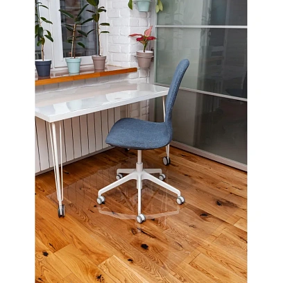 Коврик напольный BSL_Echair прозрачный, гладкий, ПЭТ  900х1200х0,7мм