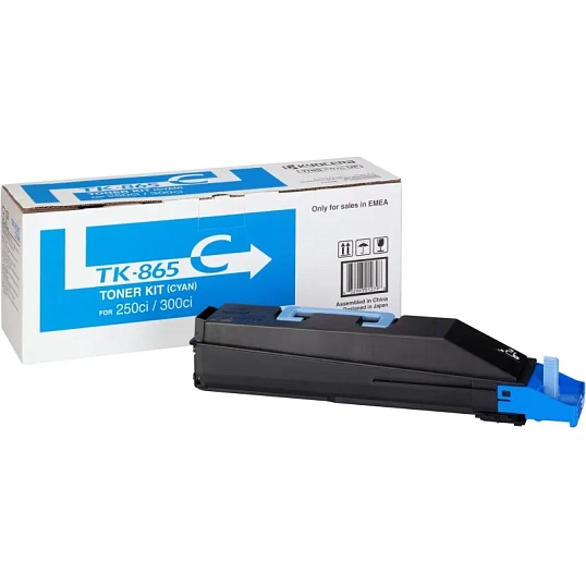 Тонер-картридж Kyocera TK-865C гол. для TASKalfa 250ci/300ci