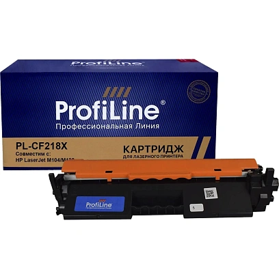 Картридж лазерный Profiline 18A CF218X чер. пов.емк. для HP LJ M104/M132