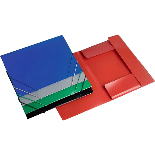 Папка на резинках ATTACHE F315/06 черная