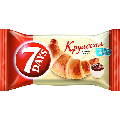 Круасcаны  7 Days миди какао 65гх20шт/уп