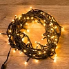 Гирлянда светодиодная Нить управл. 20м 200LED ТЕПЛЫЙ БЕЛЫЙ IP65,303-146