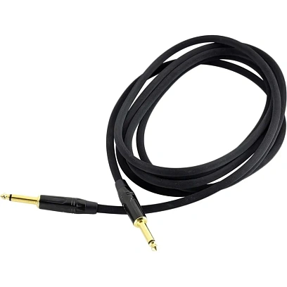 Кабель инструментальный Quik Lok Just JJ 1, готовый, Mono Jack, 1м