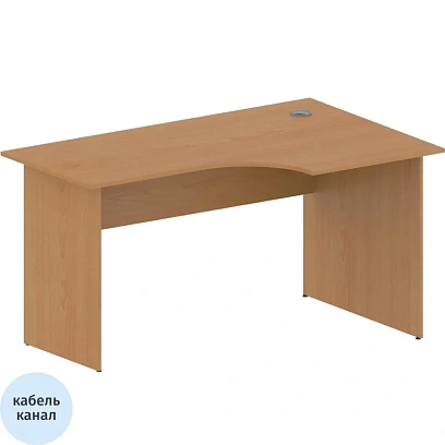 Стол SP Бюджет правый 2365 (402663) груша 1360