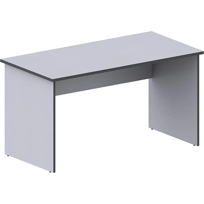 Стол MS_Агат прямой АСС-3 серый